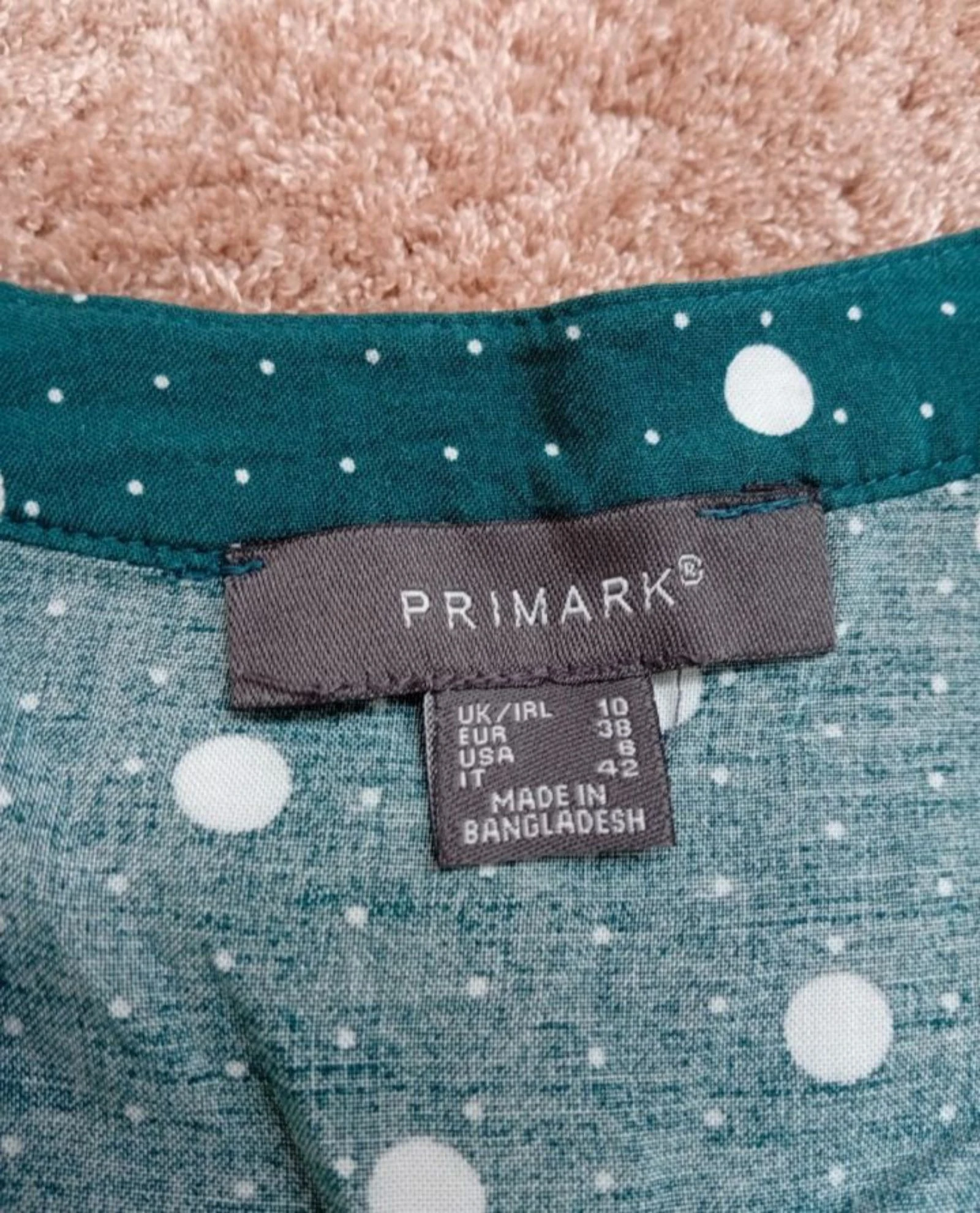 Primark damesoverhemd met stippen | Maat M – photo 5